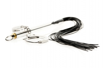 Fine-tailed flogger with handcuffs.jpg
